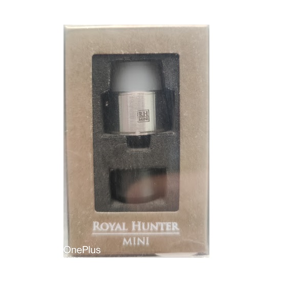 Royal Hunter Mini RDA 22mm (black & white drip)