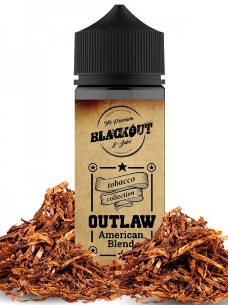 American blend - Tobacco 120ml Blackout (Καπνικό Αμερικάνικος καπνός)