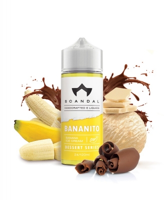 Bananito Big Scandal Flavour Shot 120ml ( Κρέμα- Μπανάνα )
