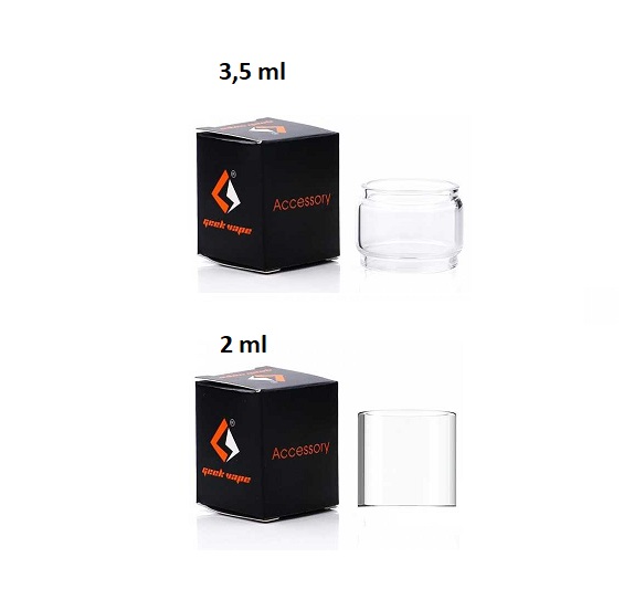 Geekvape Zeus Nano 2ml - 3.5 ml( BUBBLE GLAS) Γυάλινη Δεξαμενή