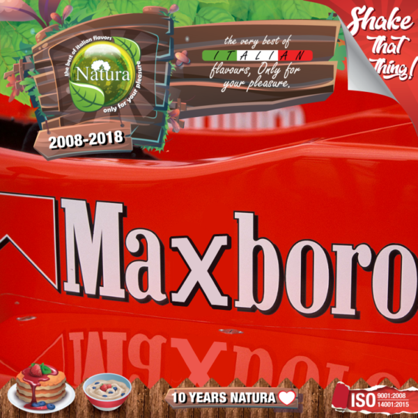 Maxboro 100ml Natura (καπνικό ήπιος στριφτός καπνός-μέλι)