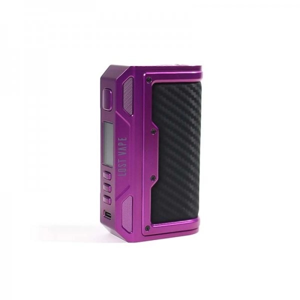 Mod Thelema Quest Carbon Fiber 200W New Colors - Lost Vape Purple Carbon Fiber