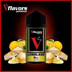 Lemonland Vflavors 60ml (τσιζκέικ με μαρέγκα λεμονιού συνοδευόμενο από γλυκές κρέμες)