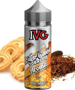 Butter Cookie Tobacco IVG Flavour Shot 120ml