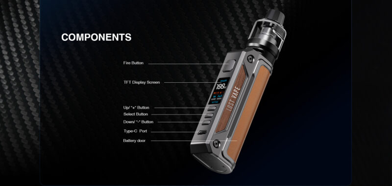 Thelema Solo Mod 100W - Lost Vape 3