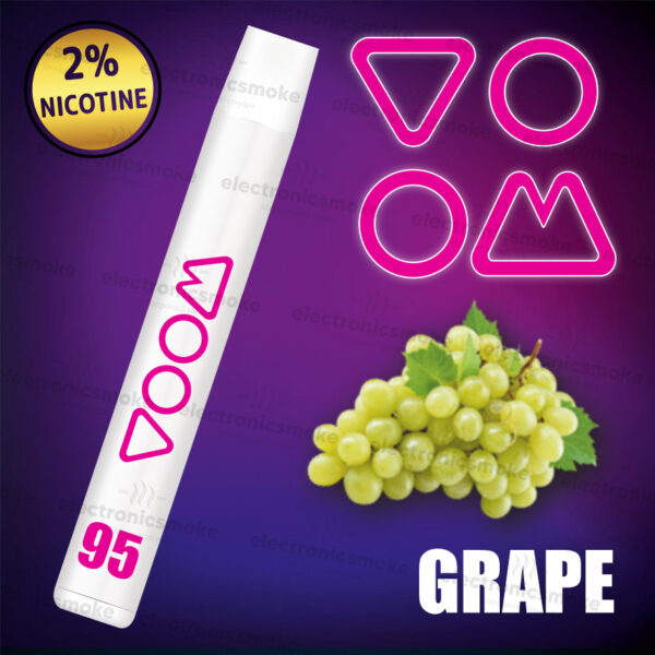 VOOM 95 GRAPE 1200 puffs – ME Νικοτίνη Disposable 20mg - ( Σταφύλι )