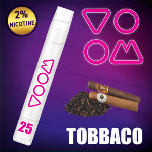 Tobbaco Voom 25 1200 puffs – ME Νικοτίνη Disposable 20mg - ( Καπνικό γεύση τσιγάρο)