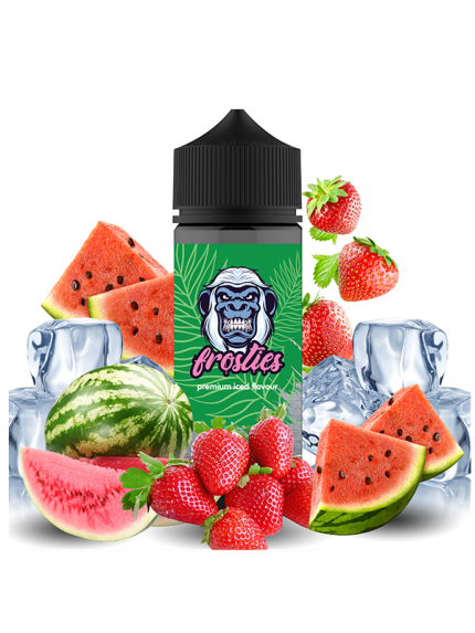 Frosties Fusion 120ml Blackout (πάγο - φράουλα - καρπουζι - βανίλια )