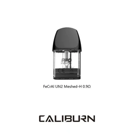 Cartridges for Pod Caliburn A2 0.9Ω 2ml - Uwell