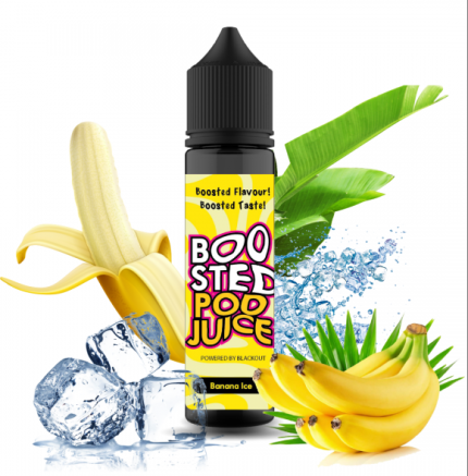 Banana Ice -Boosted Pod Juice - Blackout 60ml