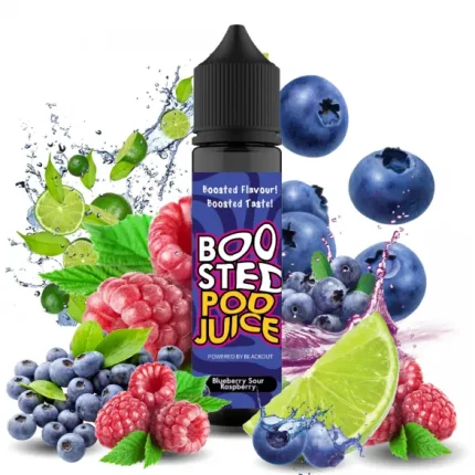 Blueberry Sour Raspberry - Boosted Pod Juice - Blackout 60ml