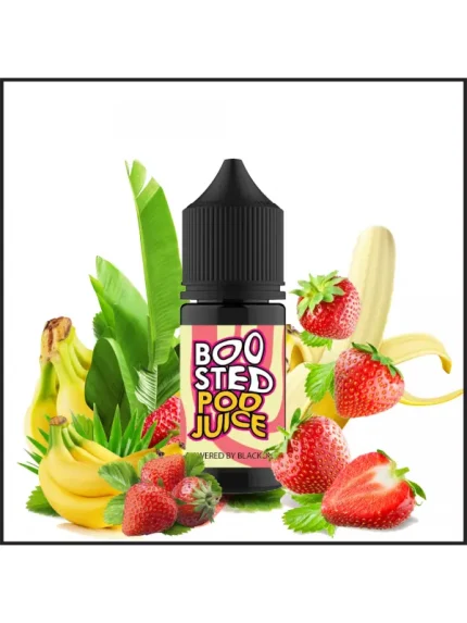 Strawberry Banana - Boosted Pod Juice - Blackout 30ml