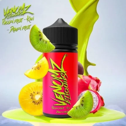 Passion Kiwi Dragon On Ice - Flavor Shots - VenomZ 120ml