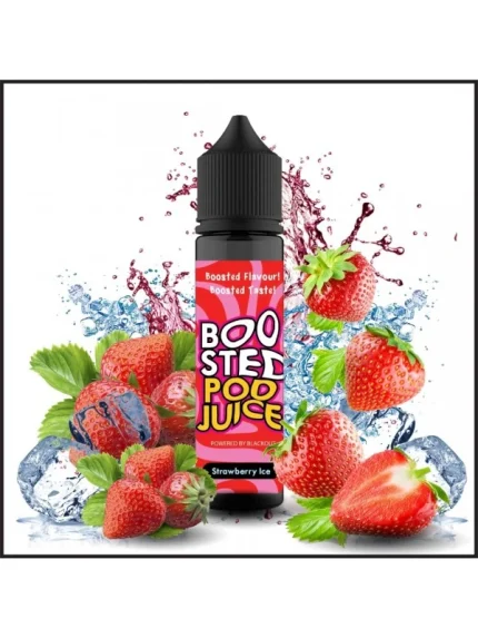 Strawberry Ice - Boosted Pod Juice - Blackout 60ml