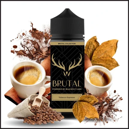 Salted Caramel Cappuccino - Brutal Flavorshot Blackout -120ml