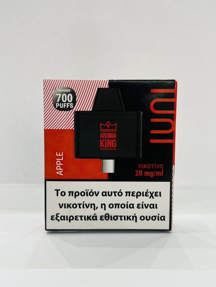 Apple - AK Luni USB Pod - Aroma King 700 Puffs - 20mg