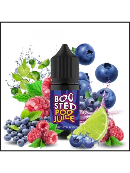 Blueberry Sour Raspberry - Boosted Pod Juice - Blackout 30ml