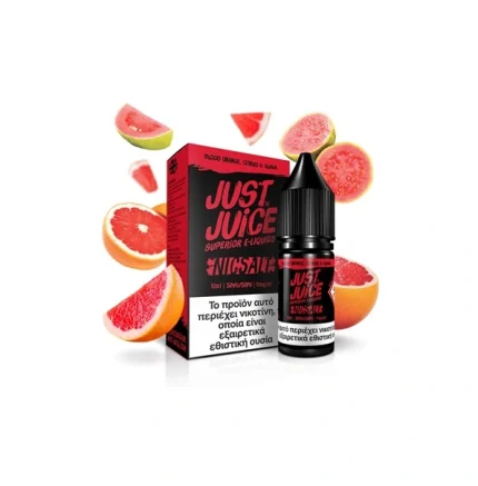 Blood Orange - Just Juice Salts 10ml - 20Mg ( πορτοκάλι - guava )