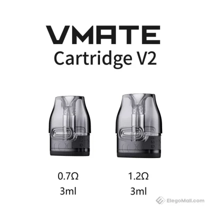 Cartridges V Mate 3 ml 0.7Ohm - 1.2Ohm - Voopoo